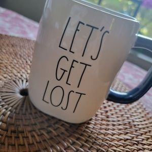 NWOT Rae Dunn Let's Get Lost Mug